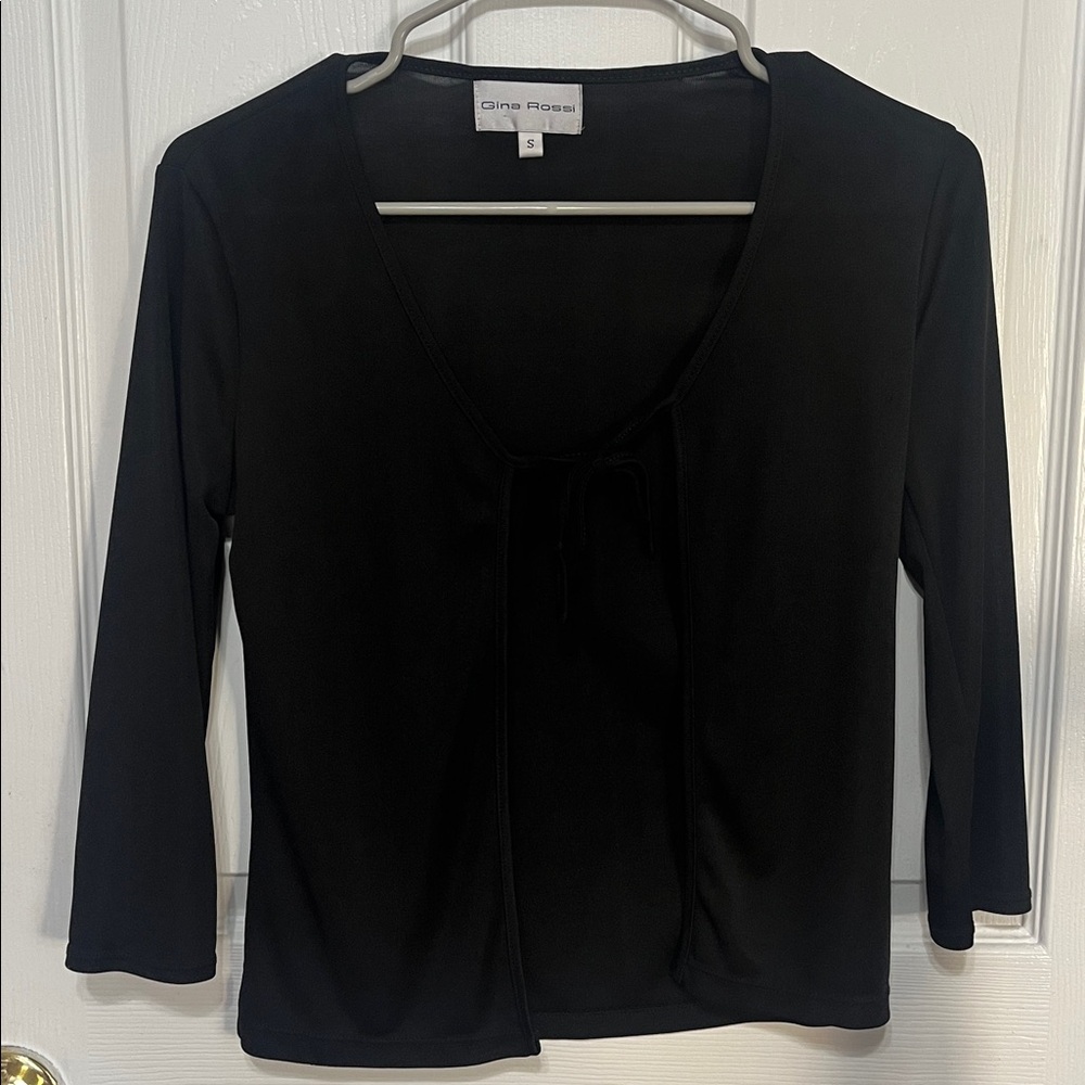 Rina Rossi Classic Black Top